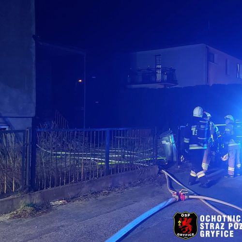 Pożar mieszkania przy ulicy Gdyńskiej