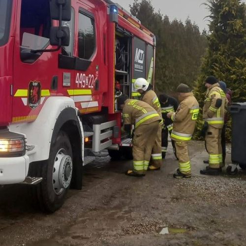 Zalana posesja w Borzyszewie