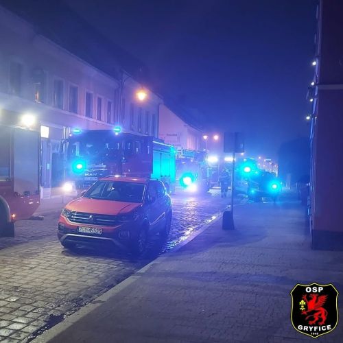 Pożar mieszkania przy ul. Niepodległości